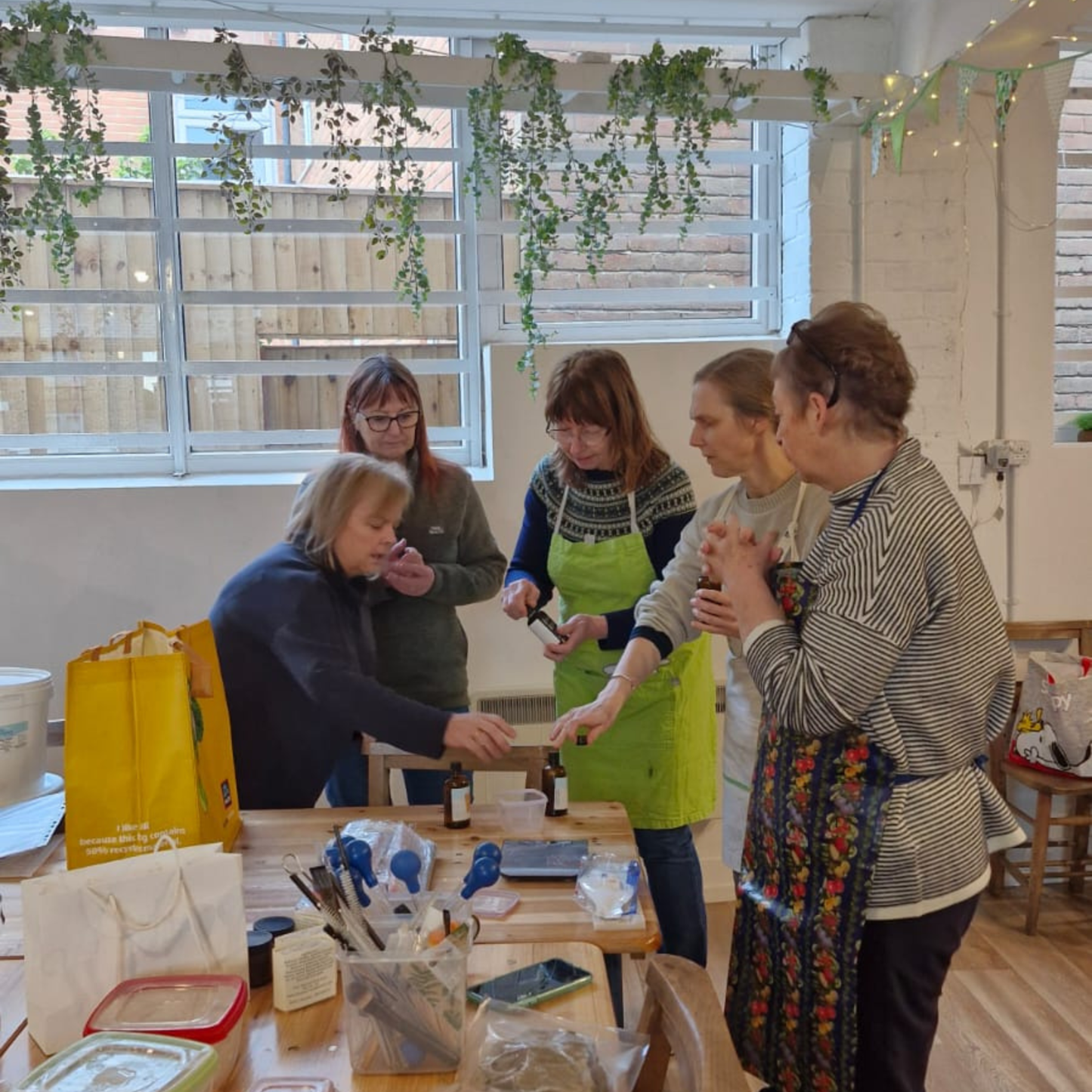 A photo of Ita’s Natural Essentials Soap Making Workshop in Lancashire