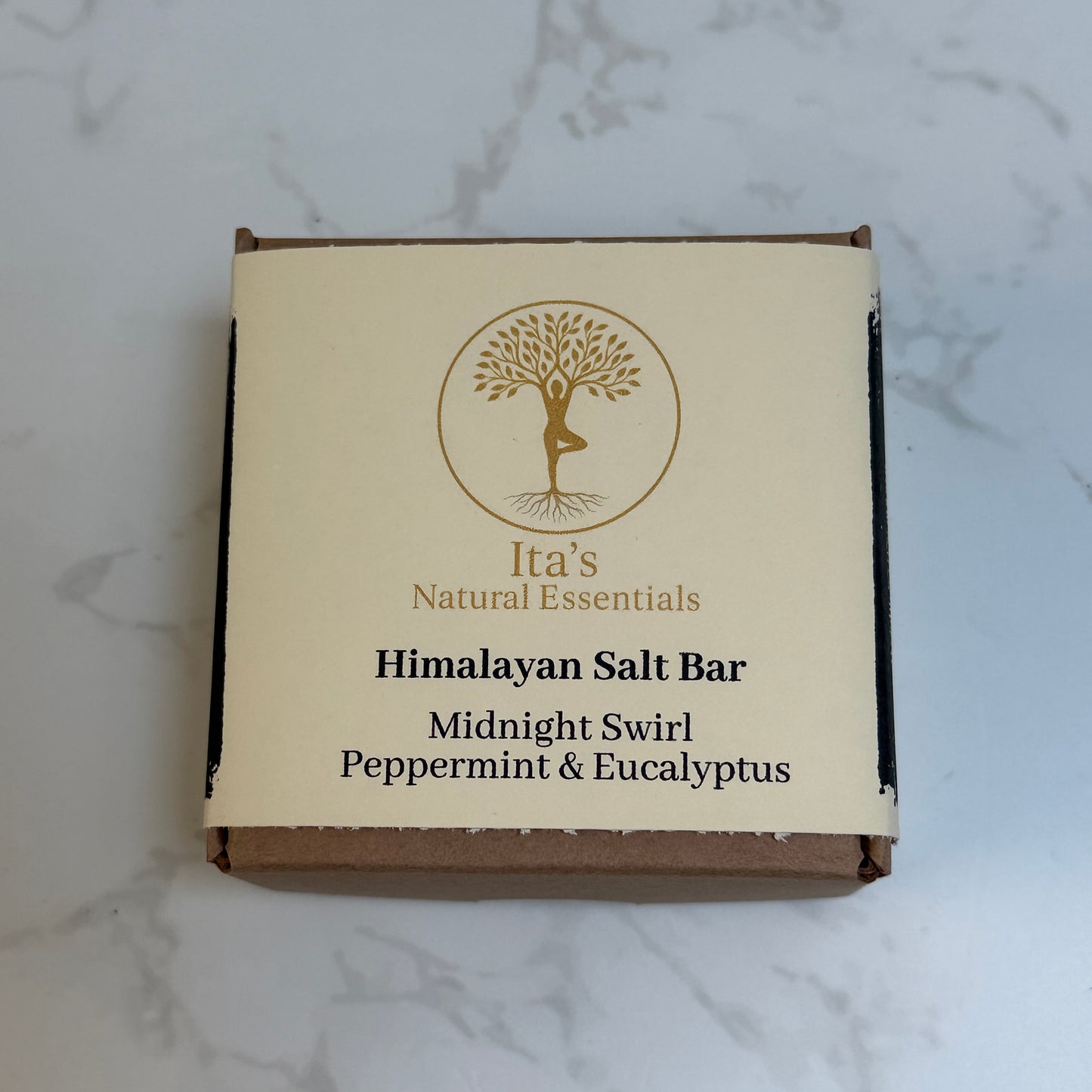 Peppermint & Eucalyptus Spa Salt Bar | 85g–95g - itasnaturalessentials.com