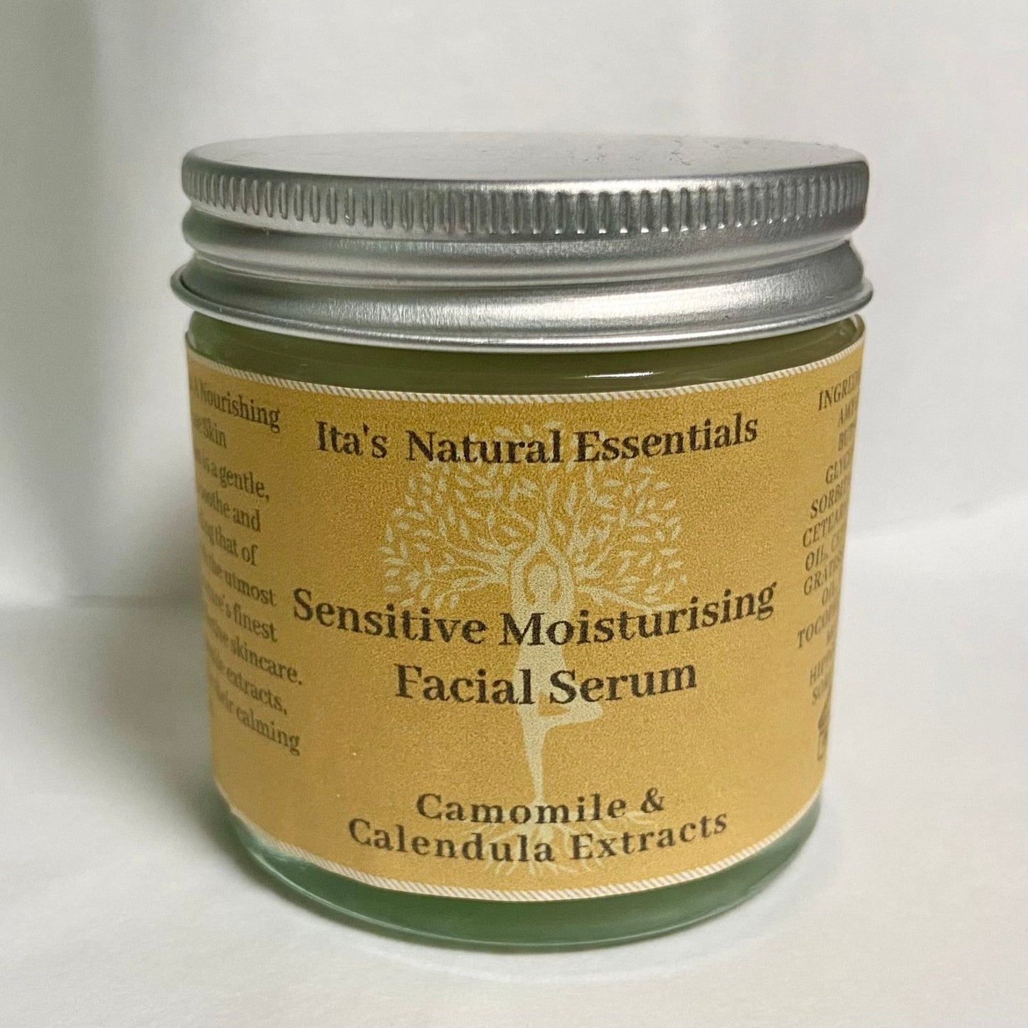 Calendula & Chamomile Extracts Sensitive Moisturiser – Ultra - Gentle Hydration 🌿✨Nourishing & Soothing | For Delicate & Sensitive Skin - itasnaturalessentials.com