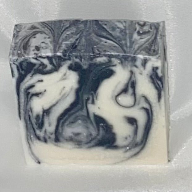 Midnight Swirl – Charcoal & Mint Cleansing Soap | Handmade & Vegan - itasnaturalessentials.com
