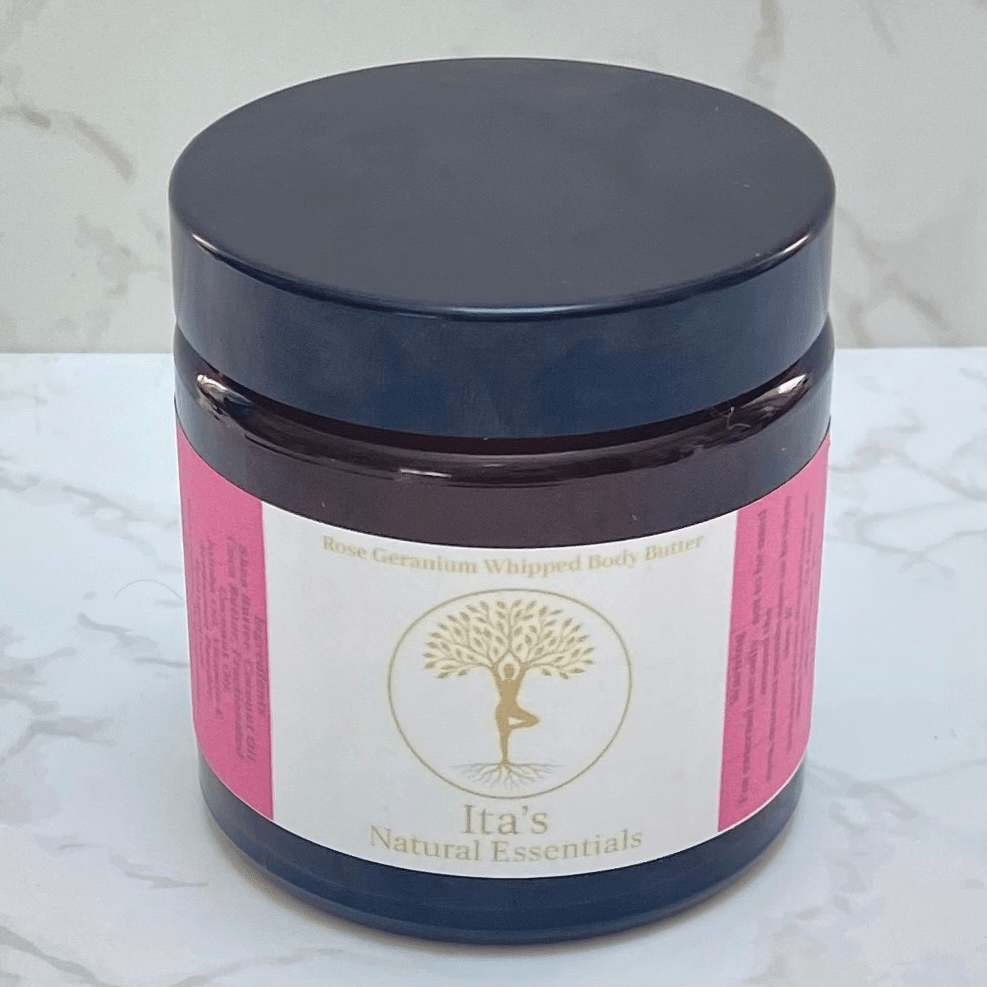 Rose Geranium Whipped Body Butter 50g - itasnaturalessentials.com