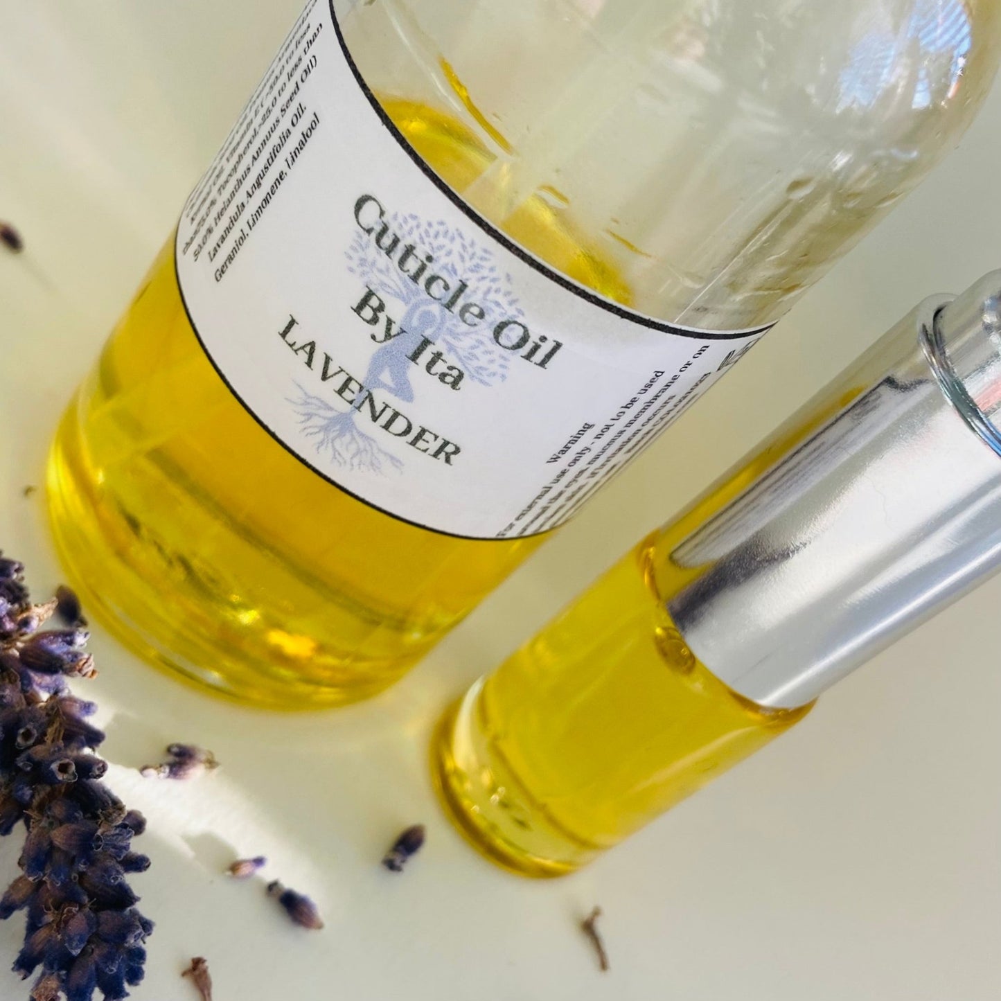 Vit E & Rose Geranium Cuticle Oil Treatment 10ml - itasnaturalessentials.com