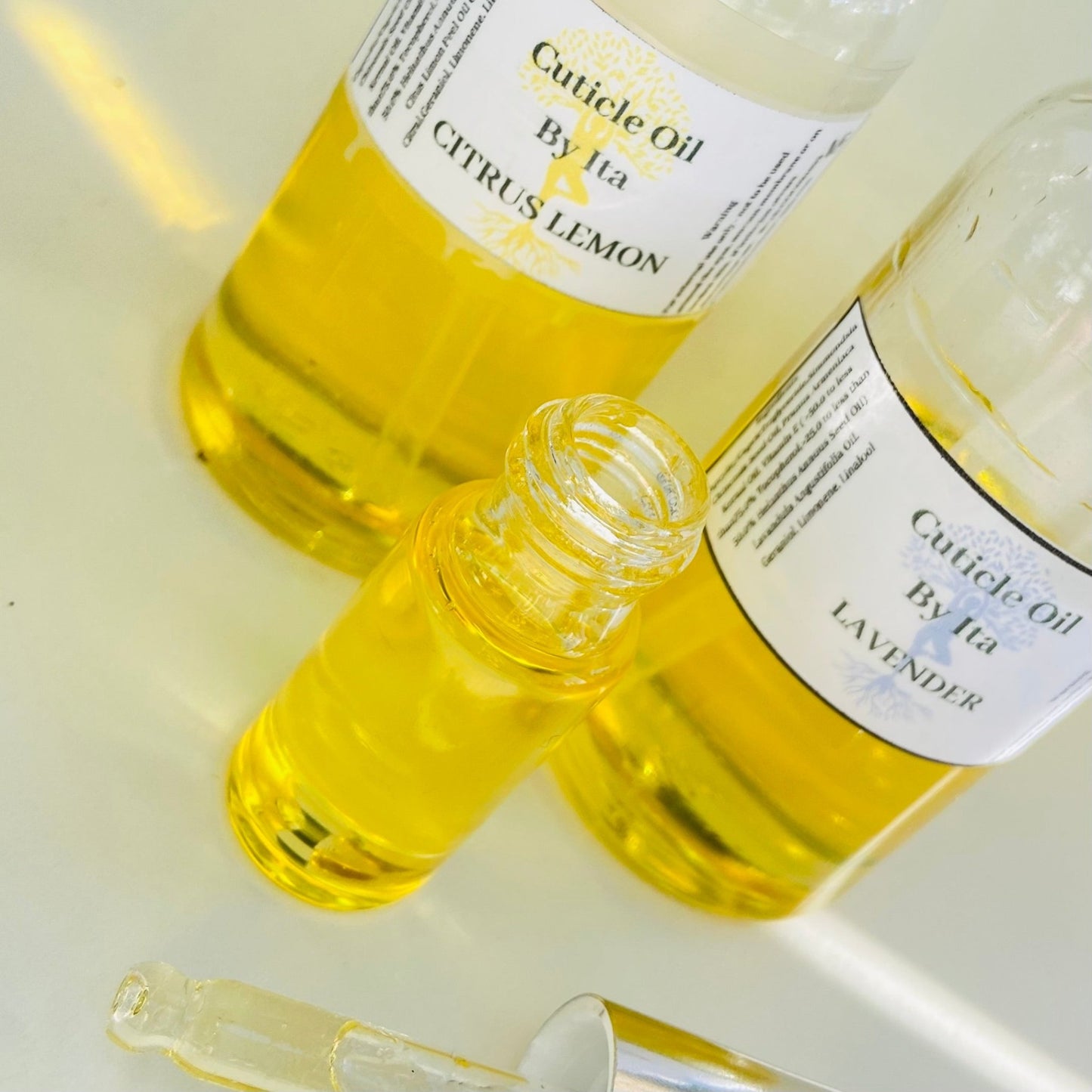 Vit E & Rose Geranium Cuticle Oil Treatment 10ml - itasnaturalessentials.com