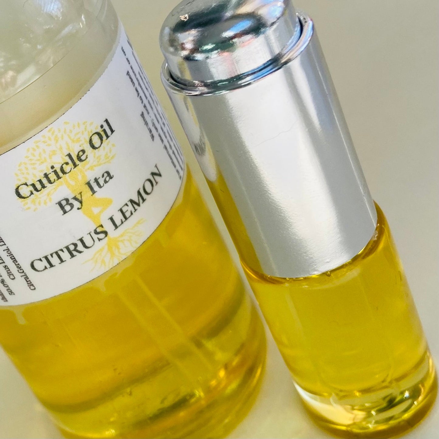 Vit E & Rose Geranium Cuticle Oil Treatment 10ml - itasnaturalessentials.com