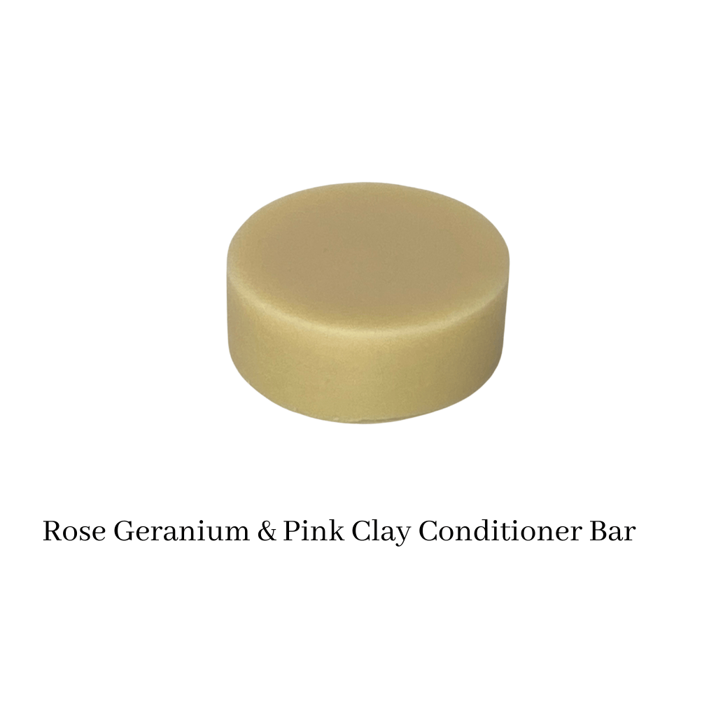 Rose Geranium & Patchouli Conditioner Bar β Volumising Care for Fine, Oily Hair πΈβ¨ - itasnaturalessentials.com