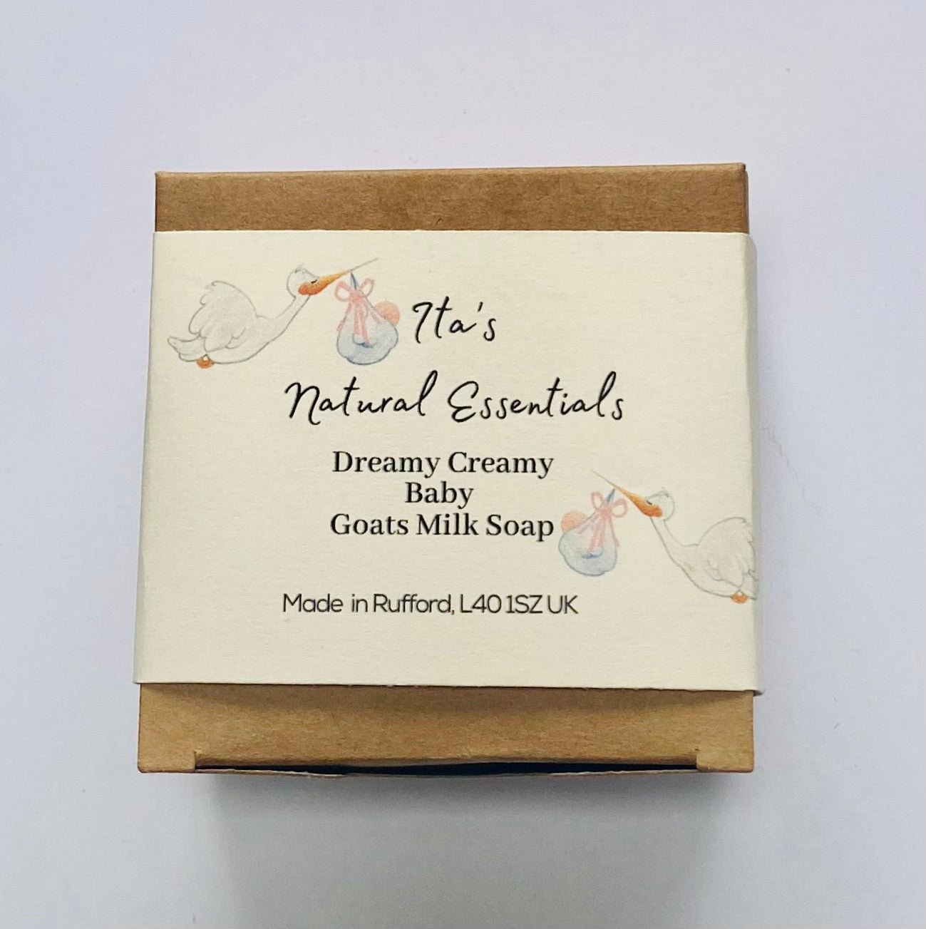 Sensitive Dreamy Baby Soap – Gentle Oat & Goat Milk Bar 🌿 Handcrafted | Nourishing | Baby - Safe - itasnaturalessentials.com