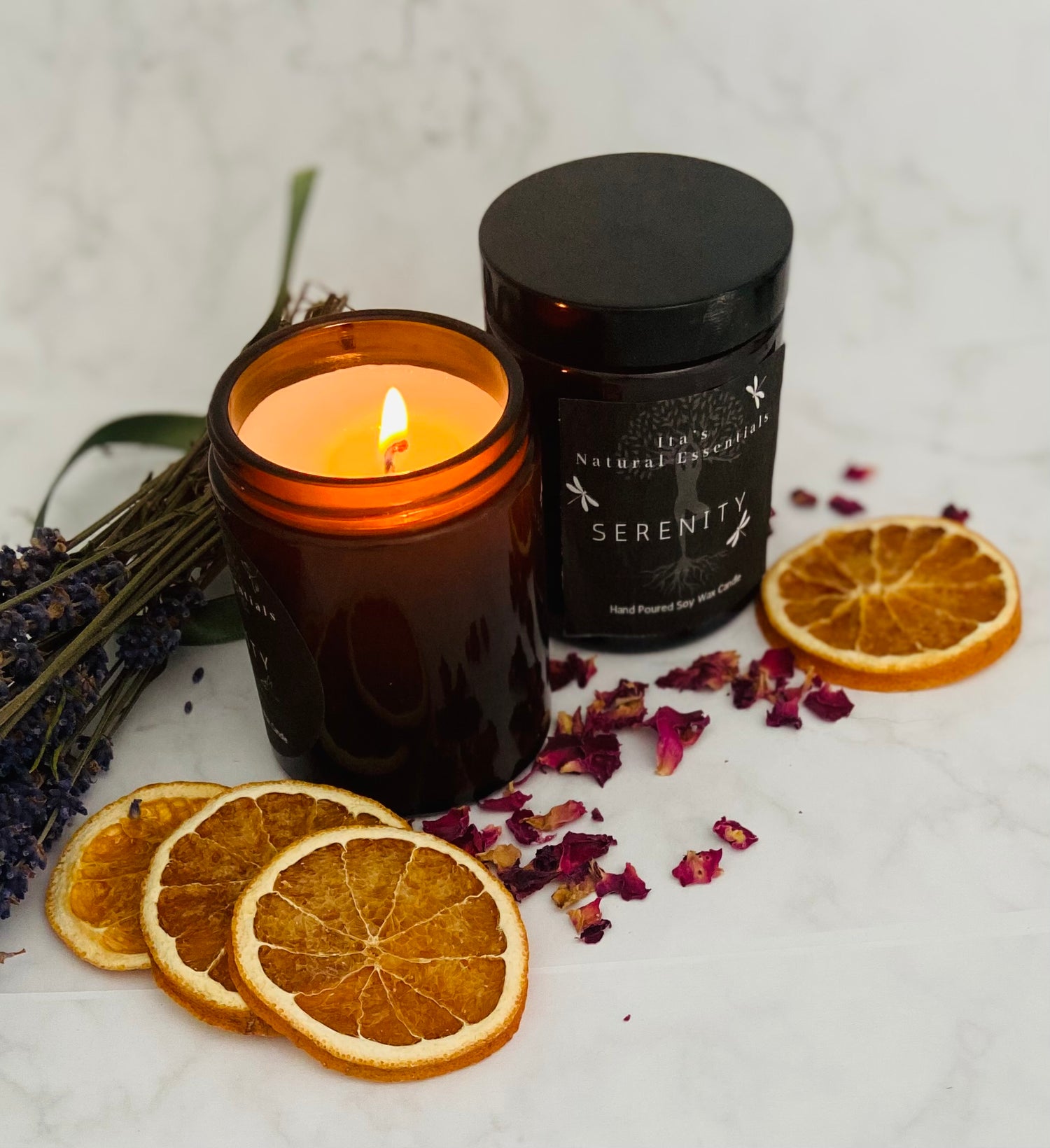 Aromatherapy Candle l  Ita's Natural Essentials