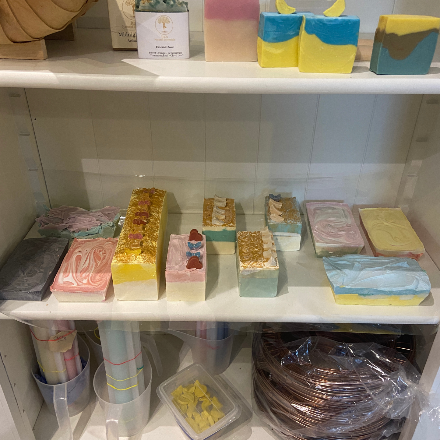 Floral Soap Piping Workshop - Saturday 10 October 10am-1pm - itasnaturalessentials.com