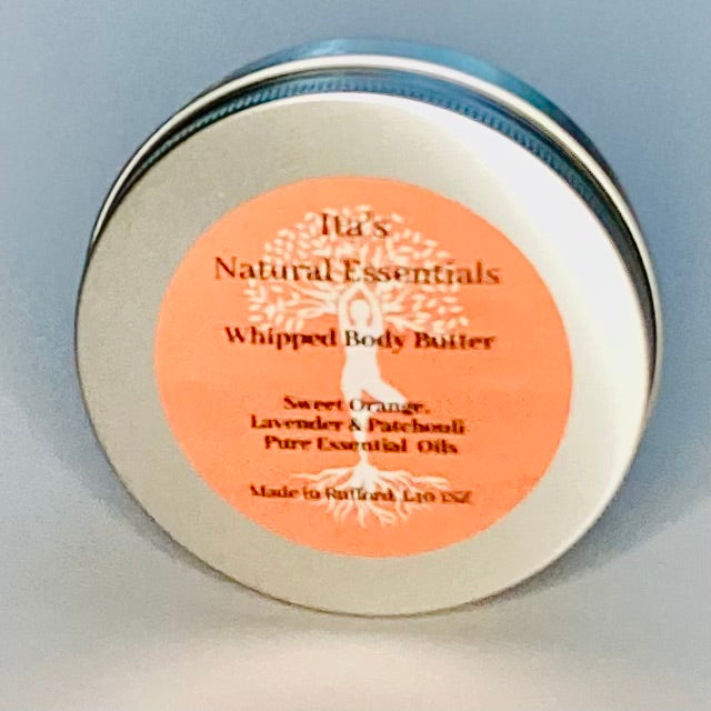 Whipped Sweet Orange, Lavender & Patchouli Body Butter - itasnaturalessentials.com