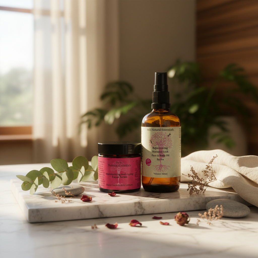 Glow & Lock Ritual Lifestyle Photo