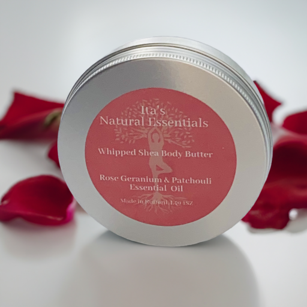 Whipped Rose Geranium and Patchouli Body Butter