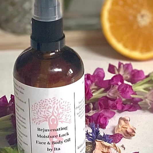 Moisture Lock – Award - Winning Face & Body Oil ✨🌿 2023 Vegan Beauty Award Winner | Hydrating & Rejuvenating - itasnaturalessentials.com