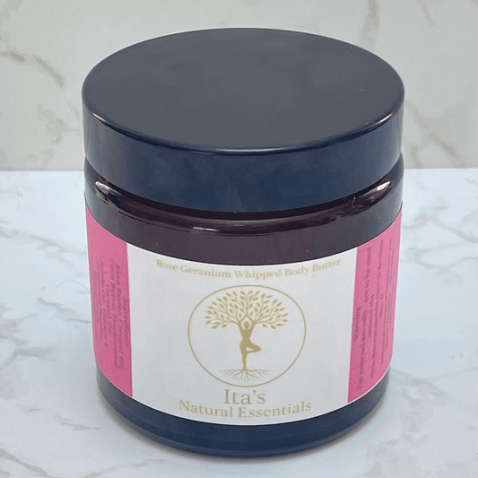 Rose Geranium Whipped Body Butter 50g - itasnaturalessentials.com