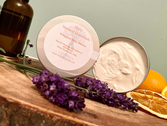 Whipped Sweet Orange, Lavender & Patchouli Body Butter - itasnaturalessentials.com