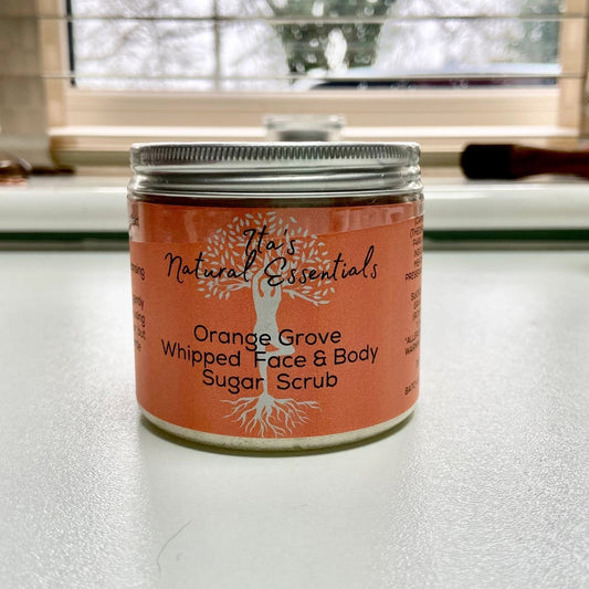 Orange Grove Face & Body Sugar Scrub - itasnaturalessentials.com